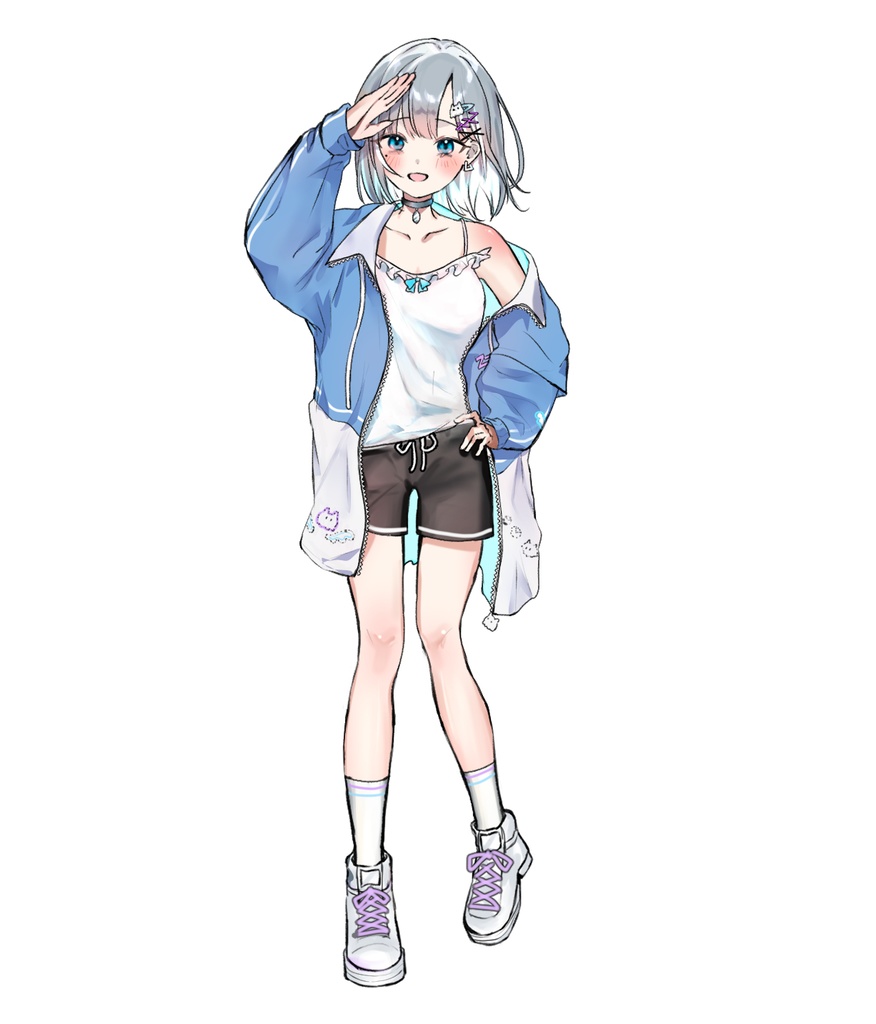 花芽すみれアクリルフィギュア　95×110