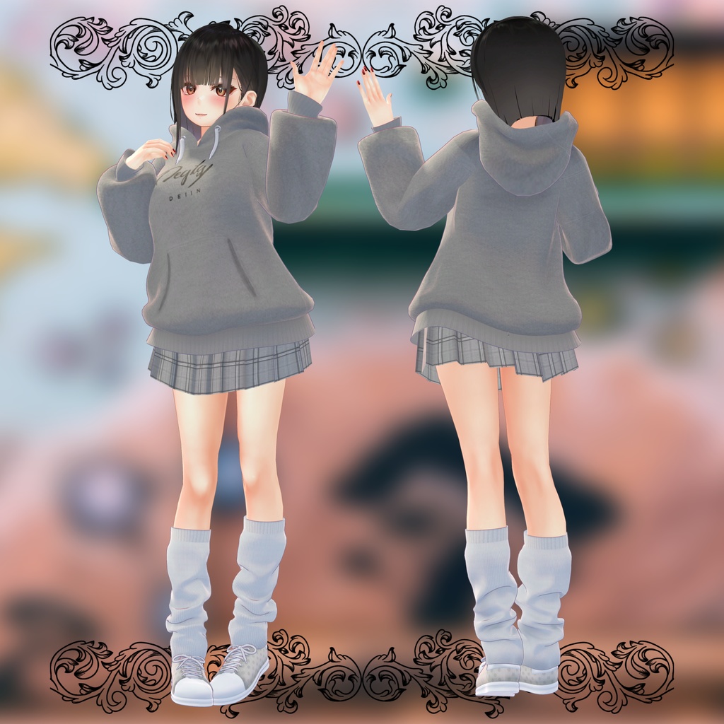 華夜ちゃん用衣装 Autumn Hoodie