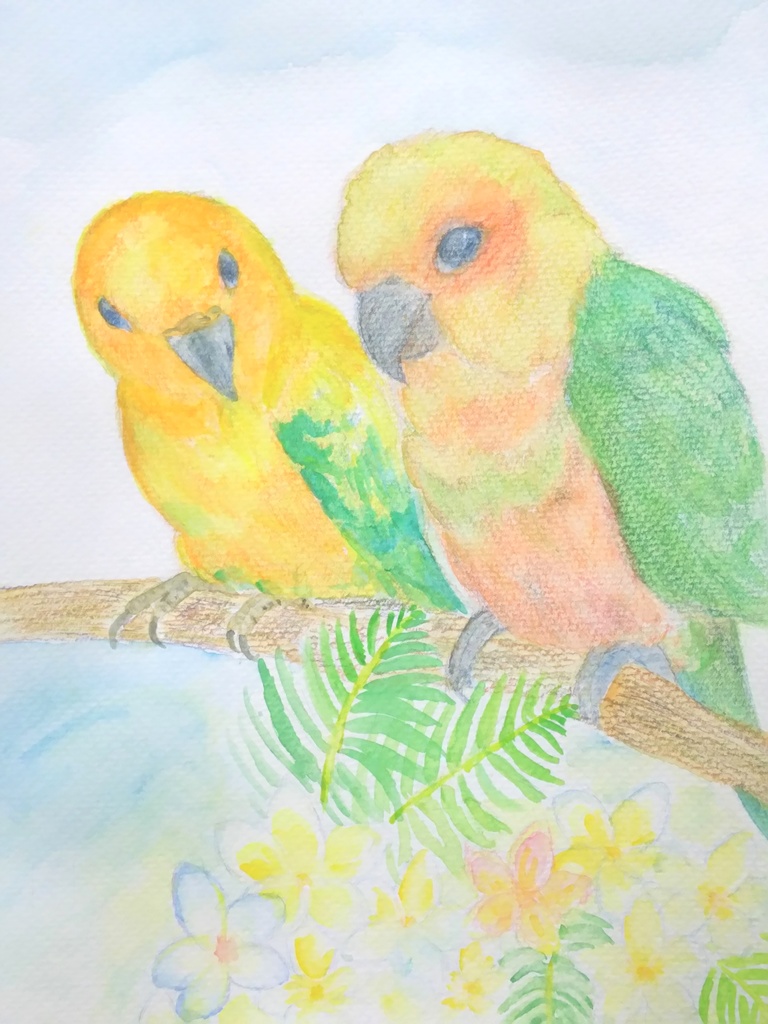 原画【ずっと一緒だよ】