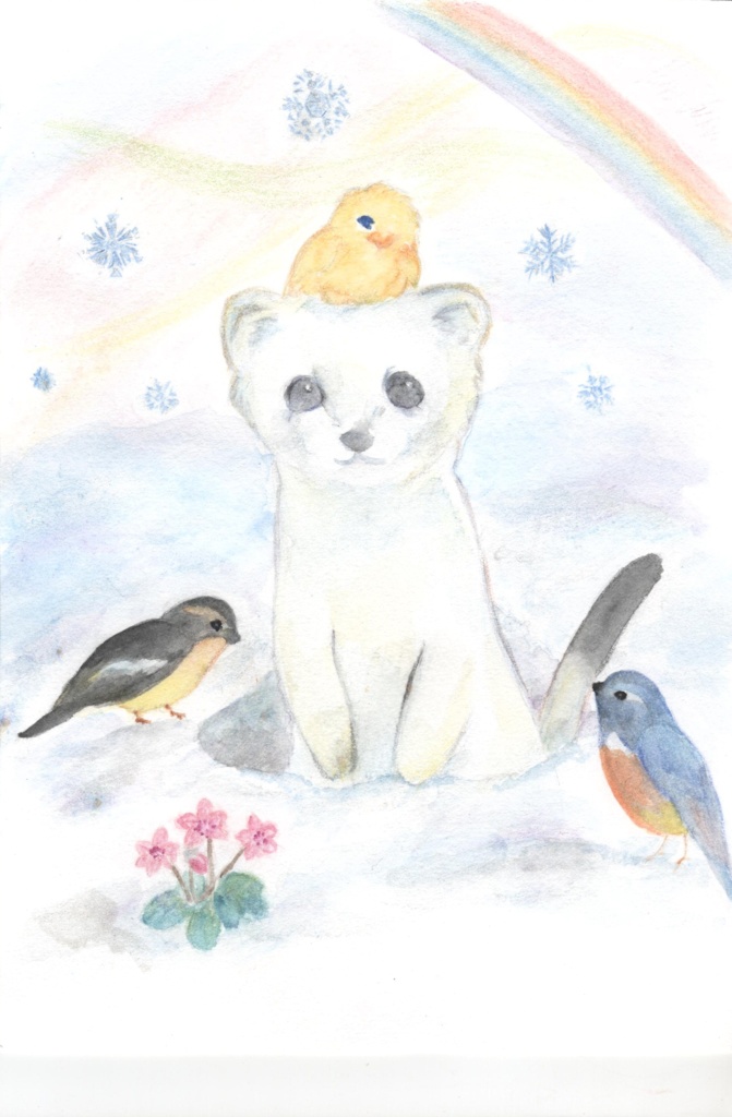 原画【外に出て遊ぼう】