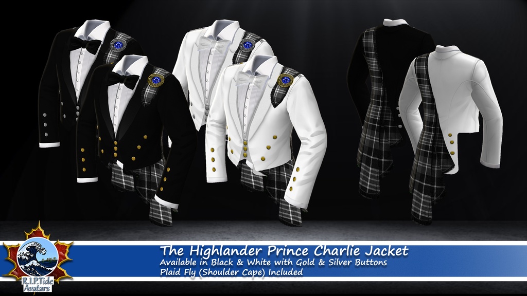 Vroid 'Prince Charlie Jacket' .PNG
