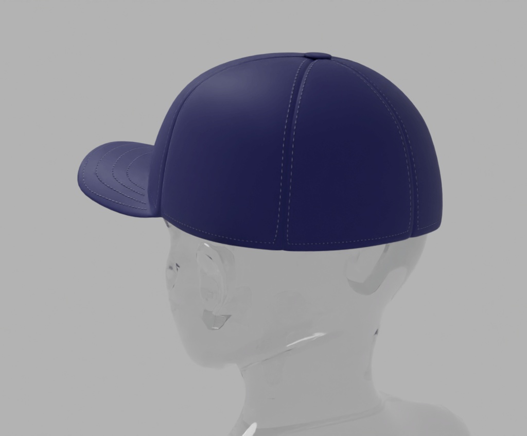 12 Color Ballcap Pack - Blender