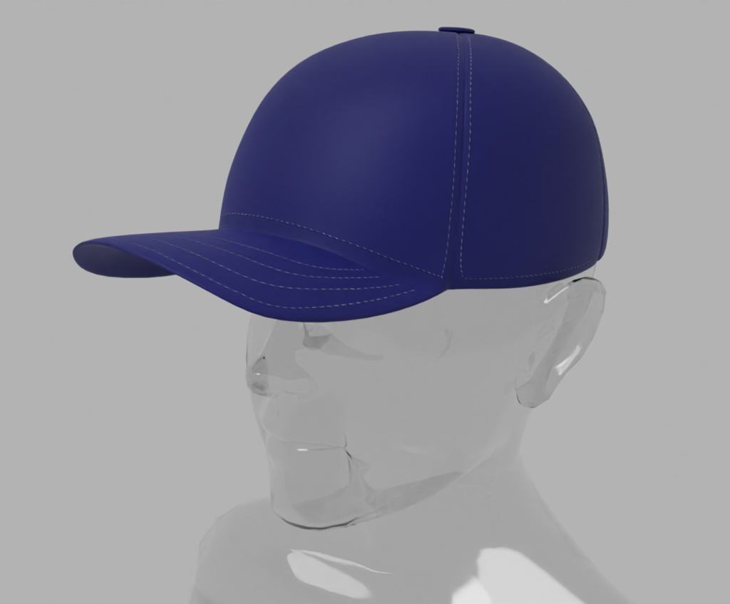 12 Color Ballcap Pack - Blender