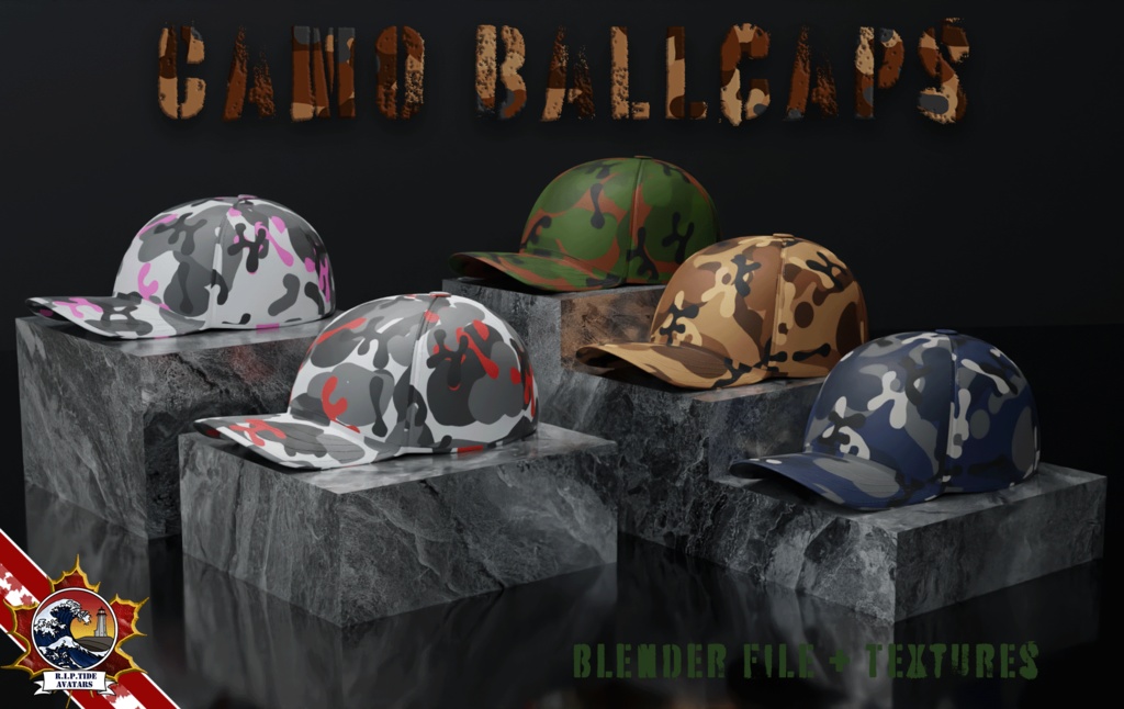 Camo ball cheap caps for sale