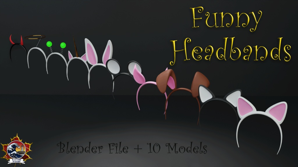 Novelty Headband Avatar Accessories - Blender