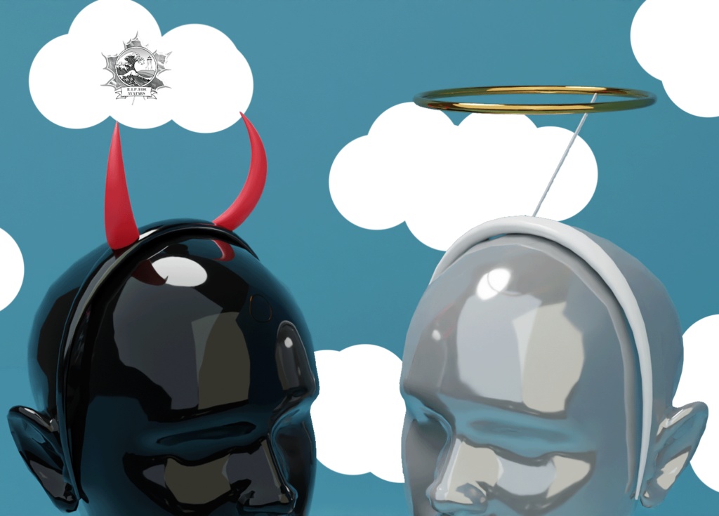 Novelty Headband Avatar Accessories - Blender