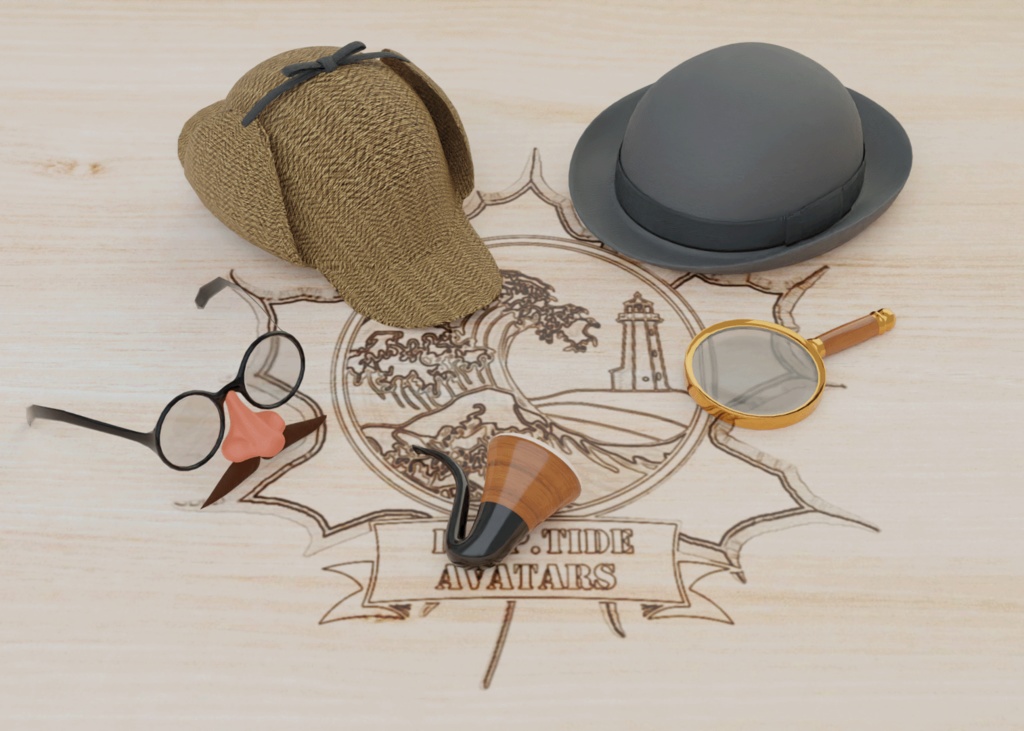 Holmes & Watson Detective Accessory Set - Blender