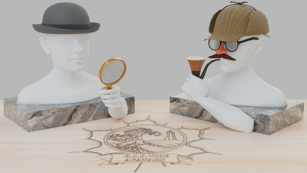 Holmes & Watson Detective Accessory Set - Blender