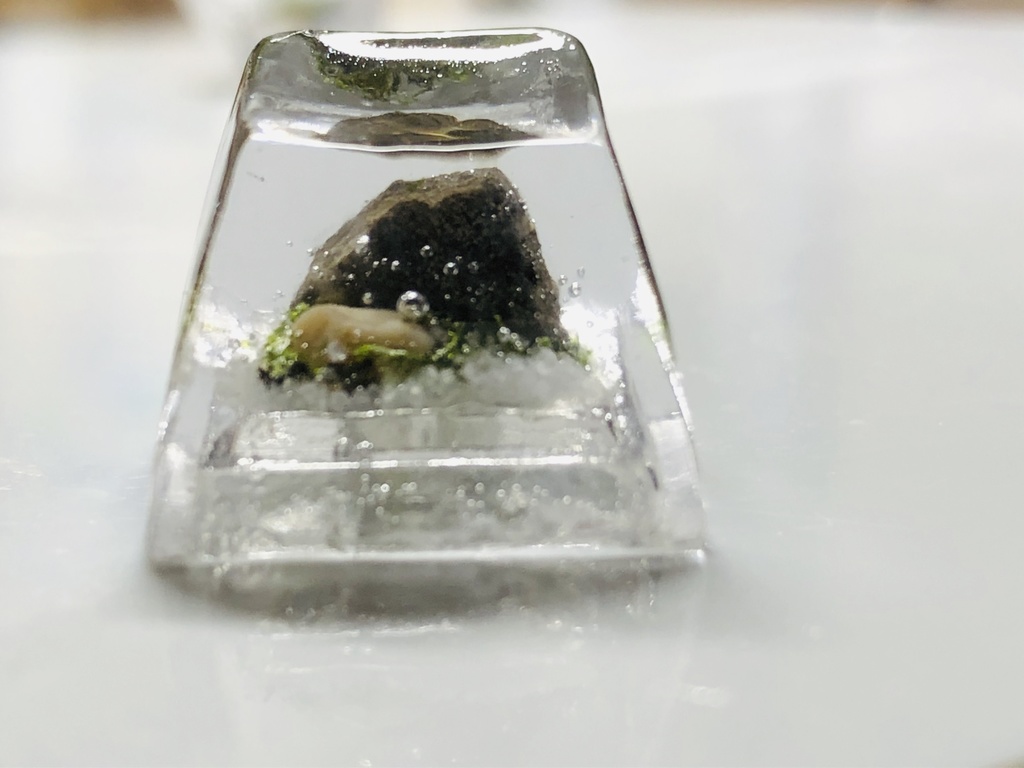 苔テラリウム わびさびキーキャップ