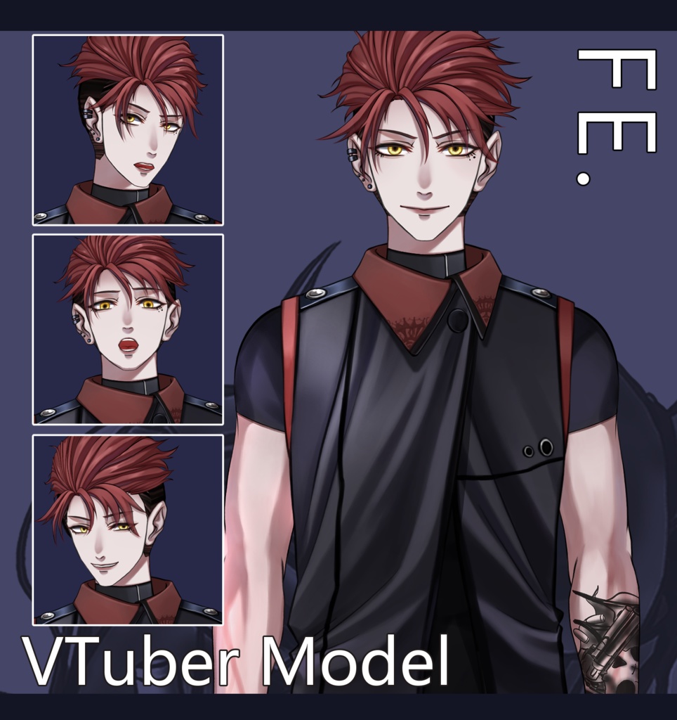 【Live2dモデル】FE  VTubeStudio用モデル