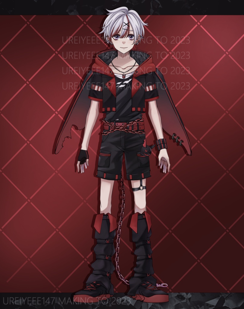 【汎用Live2dモデル】NAO VTubeStudio対応