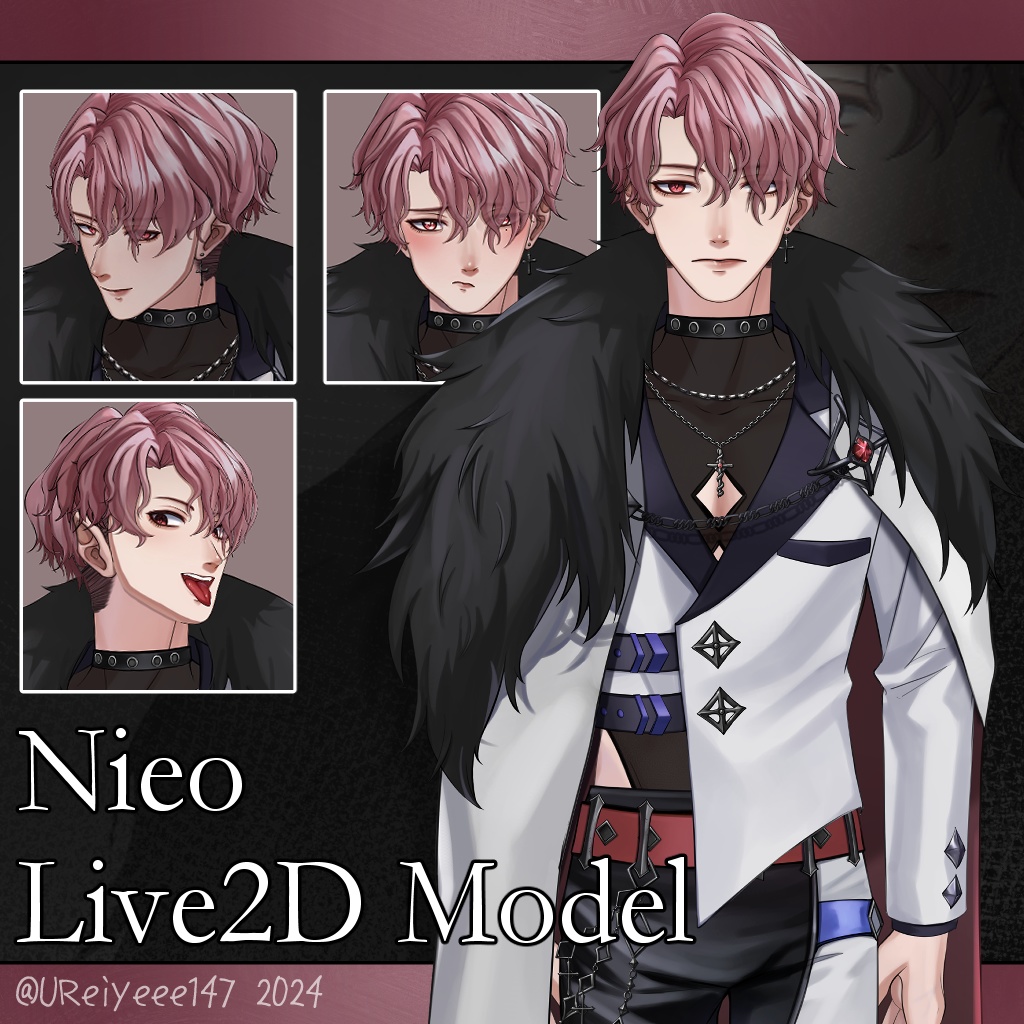 【汎用Live2Dモデル】Nieo  Live2DModel/VTubeStudio
