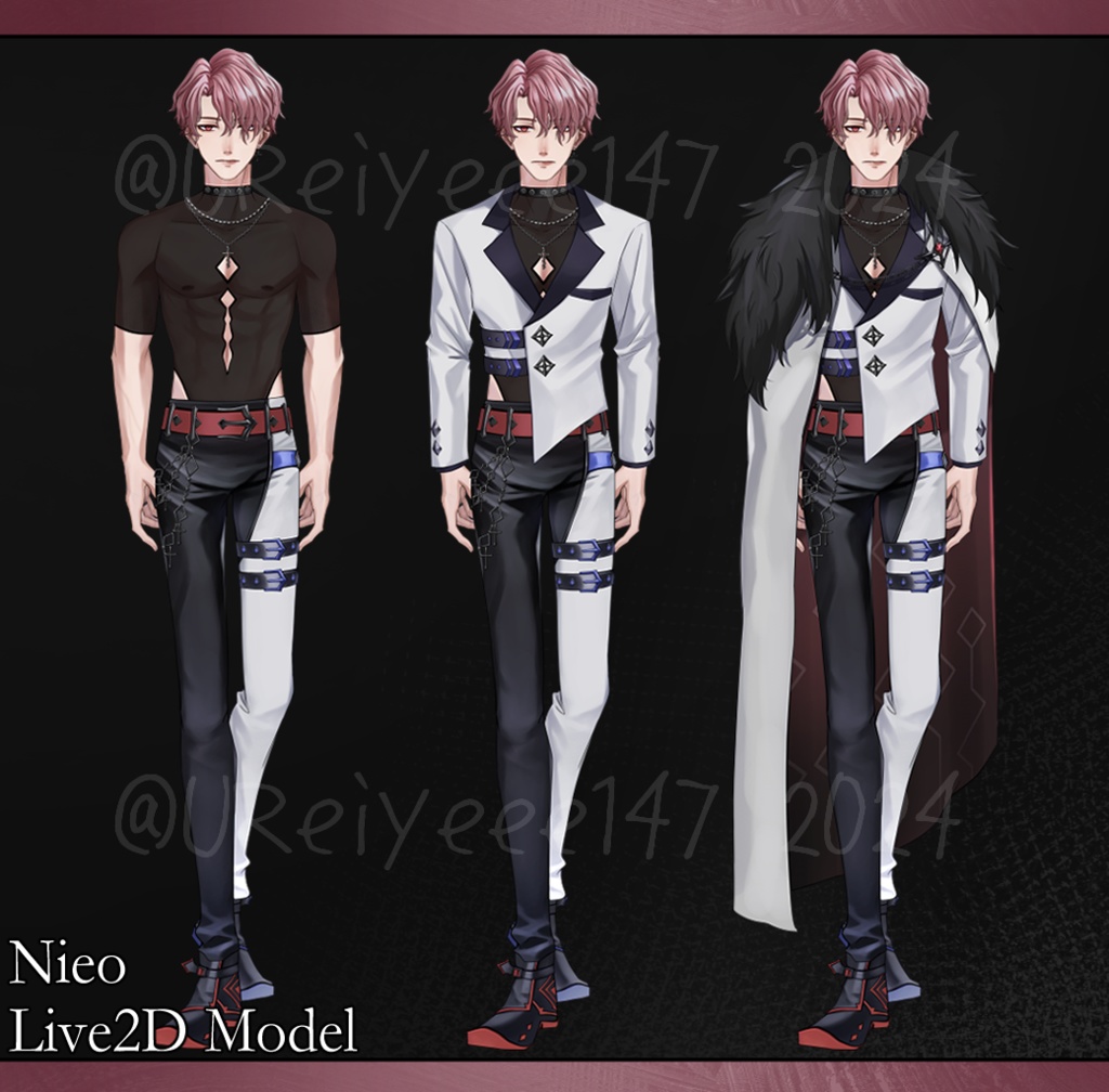 【汎用Live2Dモデル】Nieo Live2DModel/VTubeStudio