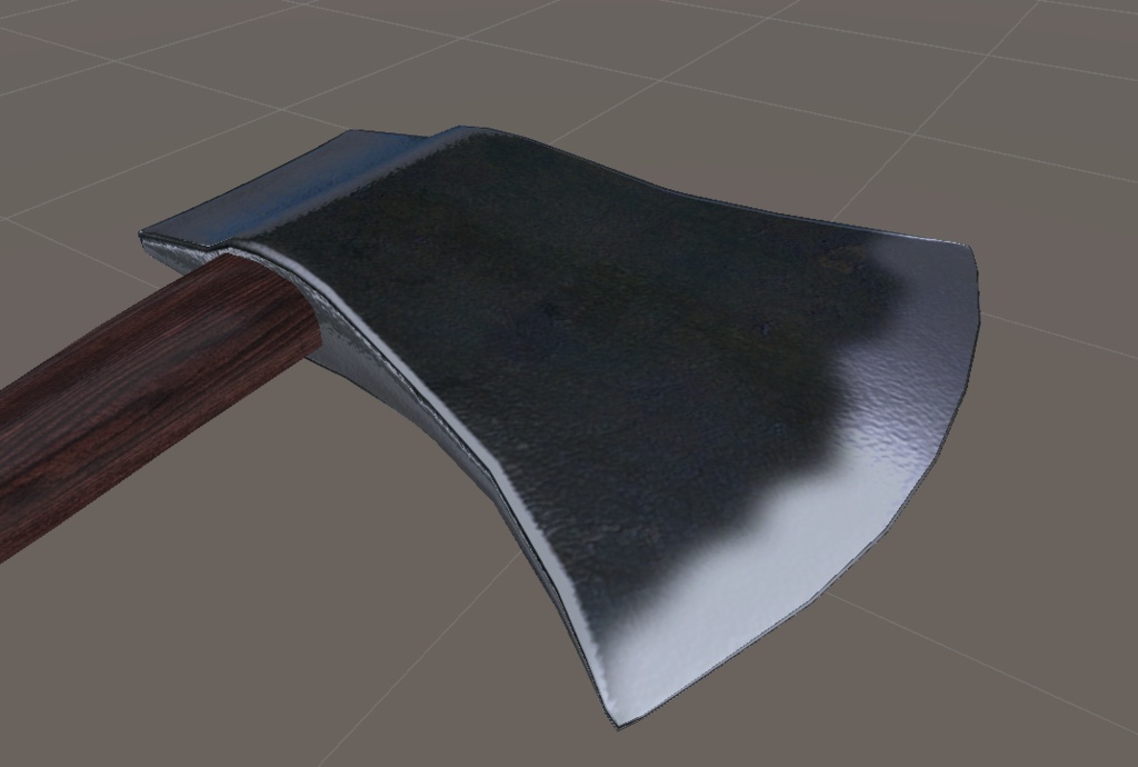 【無料 VRChat対応】シンプル斧【MA対応】