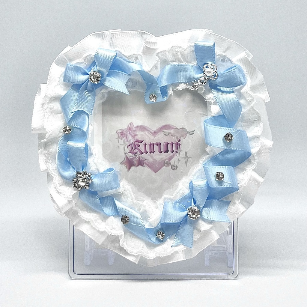 bulu heart ribbon