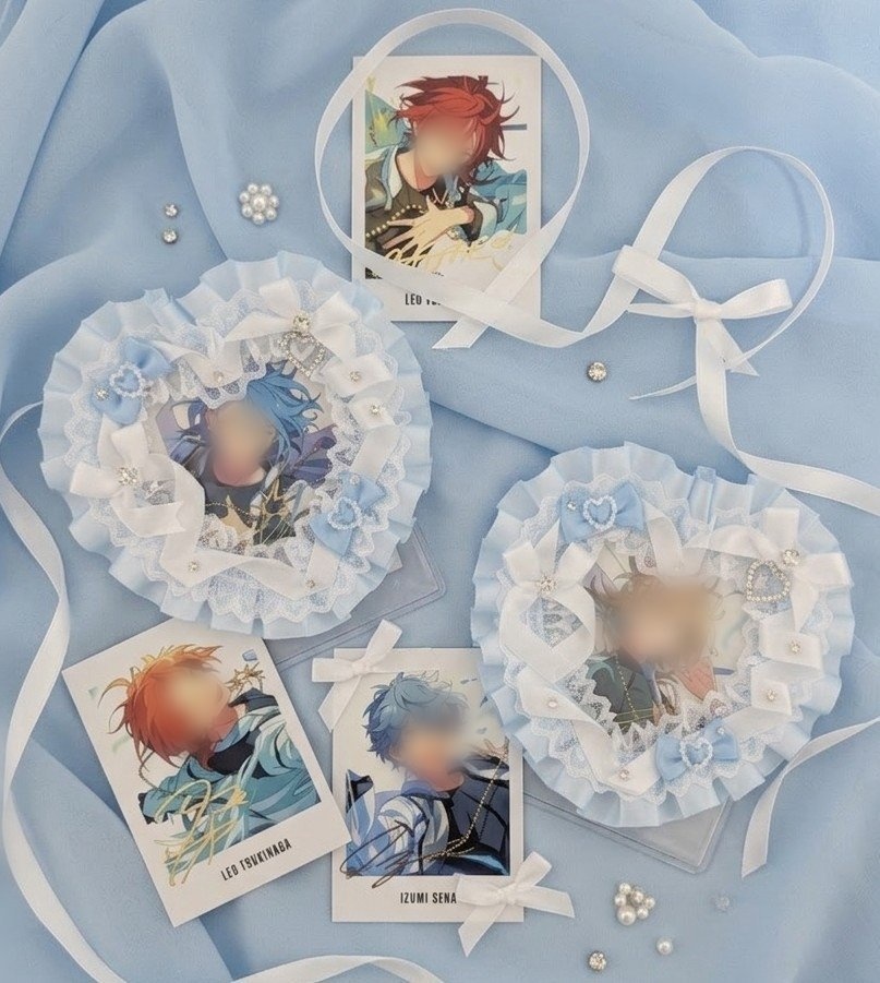 light blue heart case