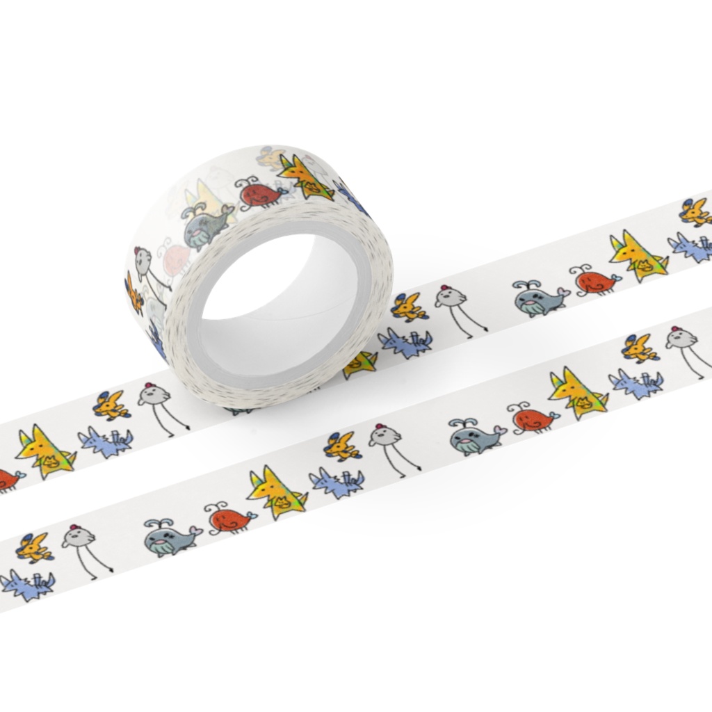 どうぶつだいしゅうごうマステ