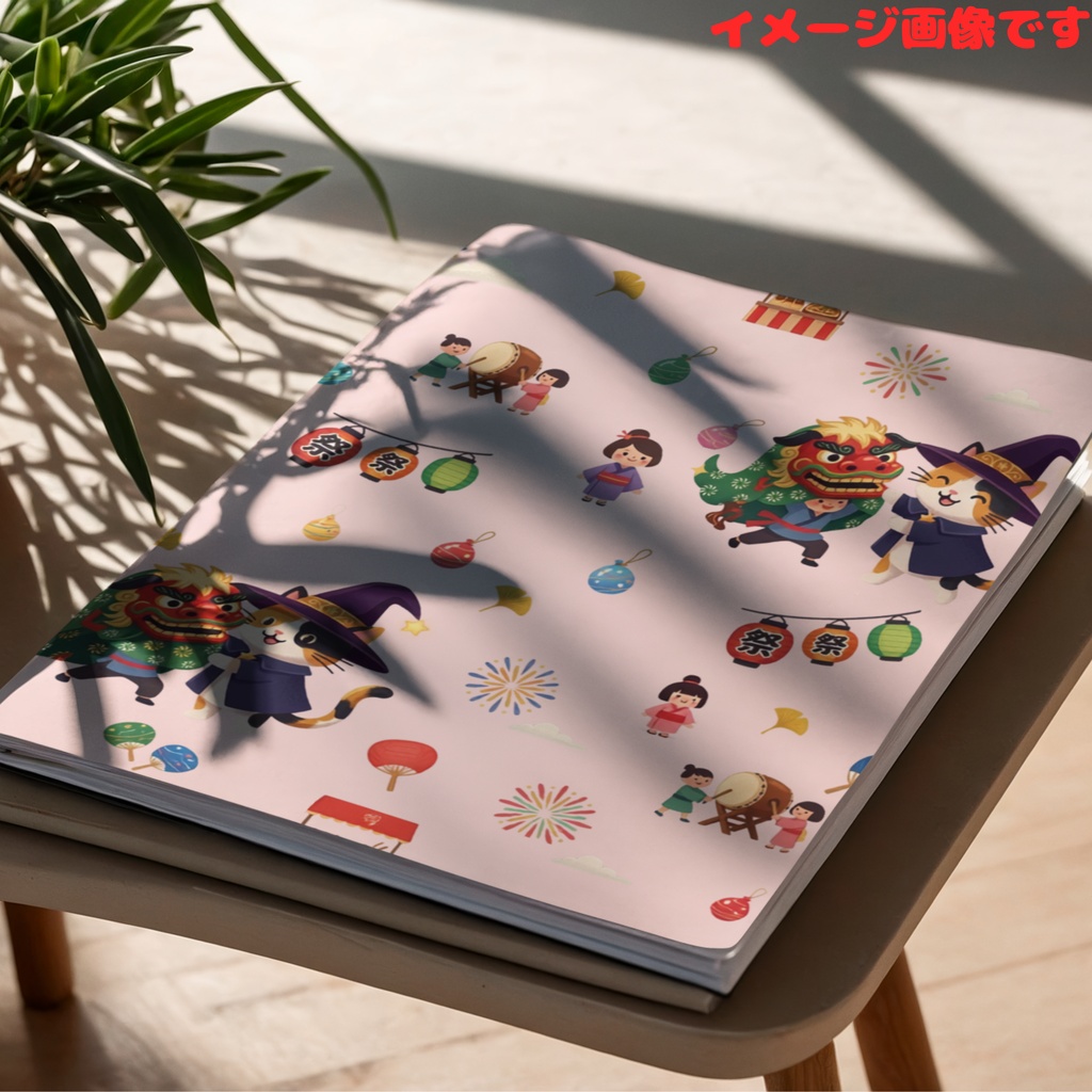 コロリバ年中行事風デザインペーパー(デジタルペーパー)セット