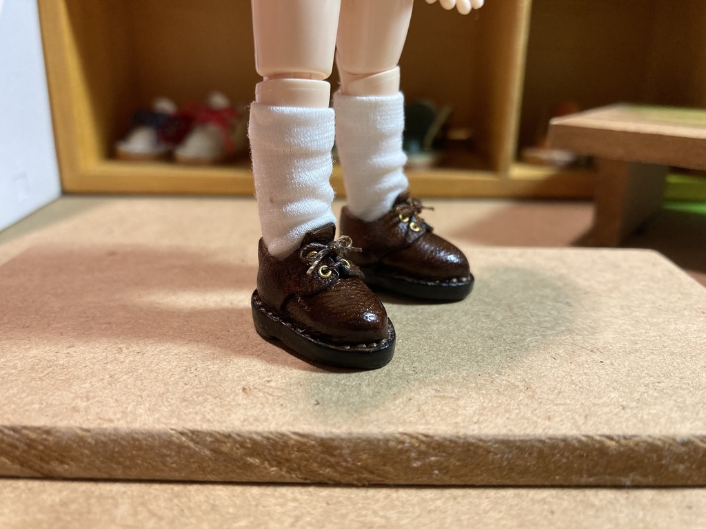 オビツ11 紐靴