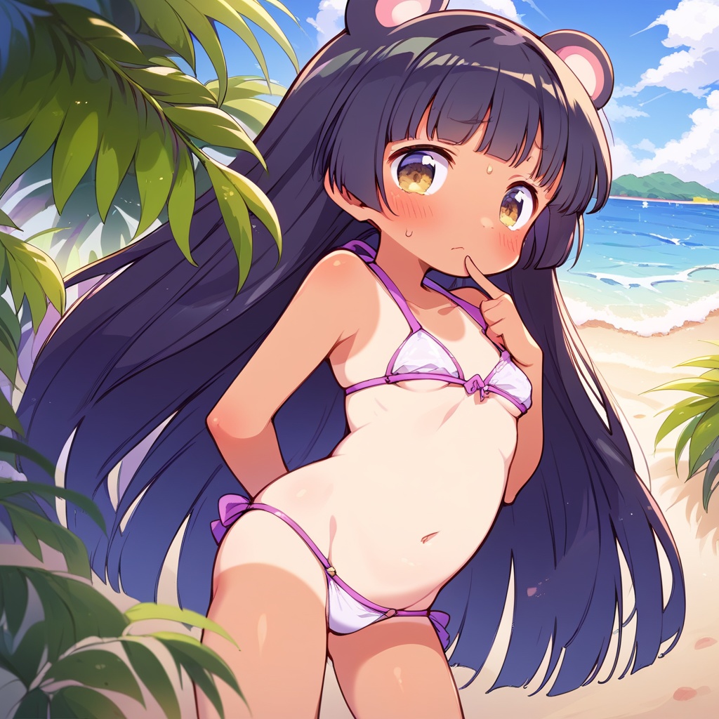 PonyDiffusion V6 用の画風をスッキリさせるLoRA