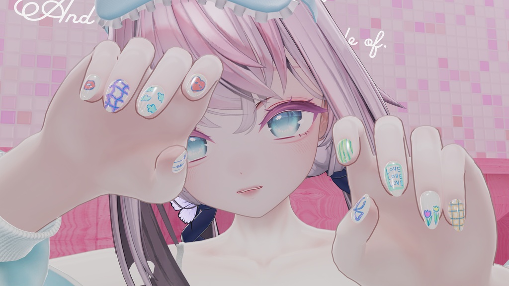 【無料版あり】ラクガキネイル【シンプルジェルネイル -Simple Gel Nail】