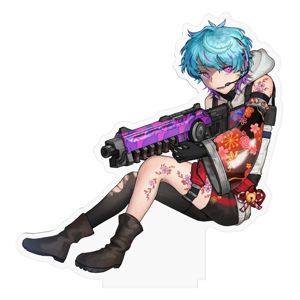 加賀美もちゃこ FPSVer.アクリルスタンド