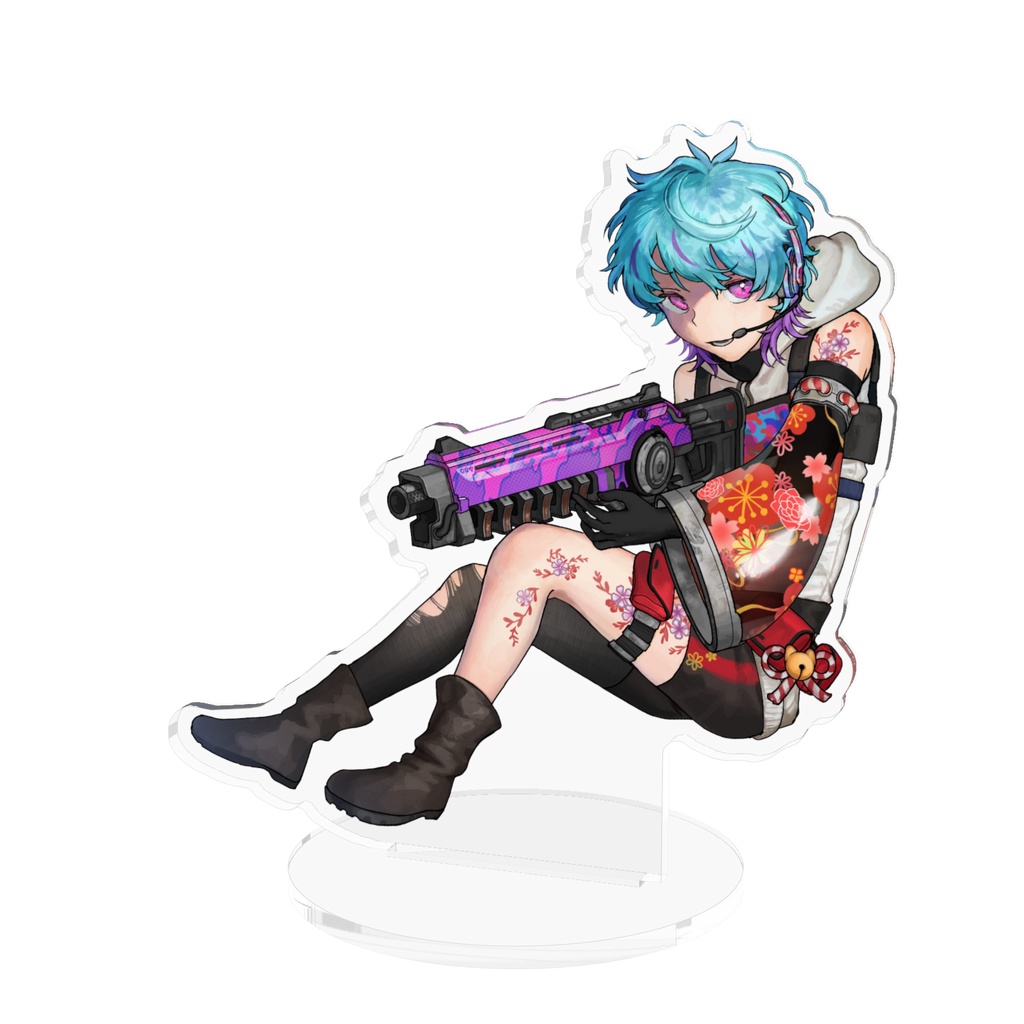 加賀美もちゃこ FPSVer.アクリルスタンド