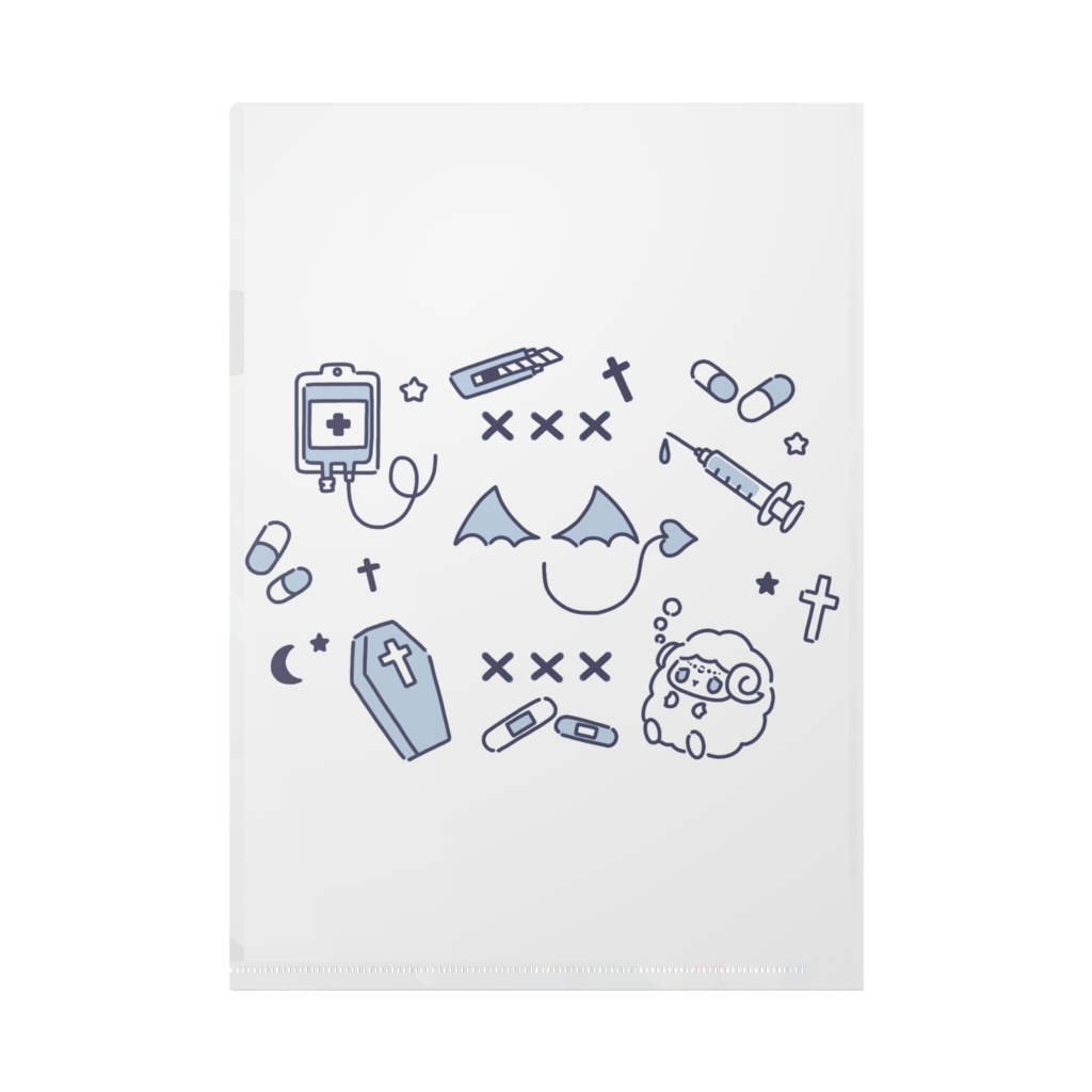 憂空のクリアファイル