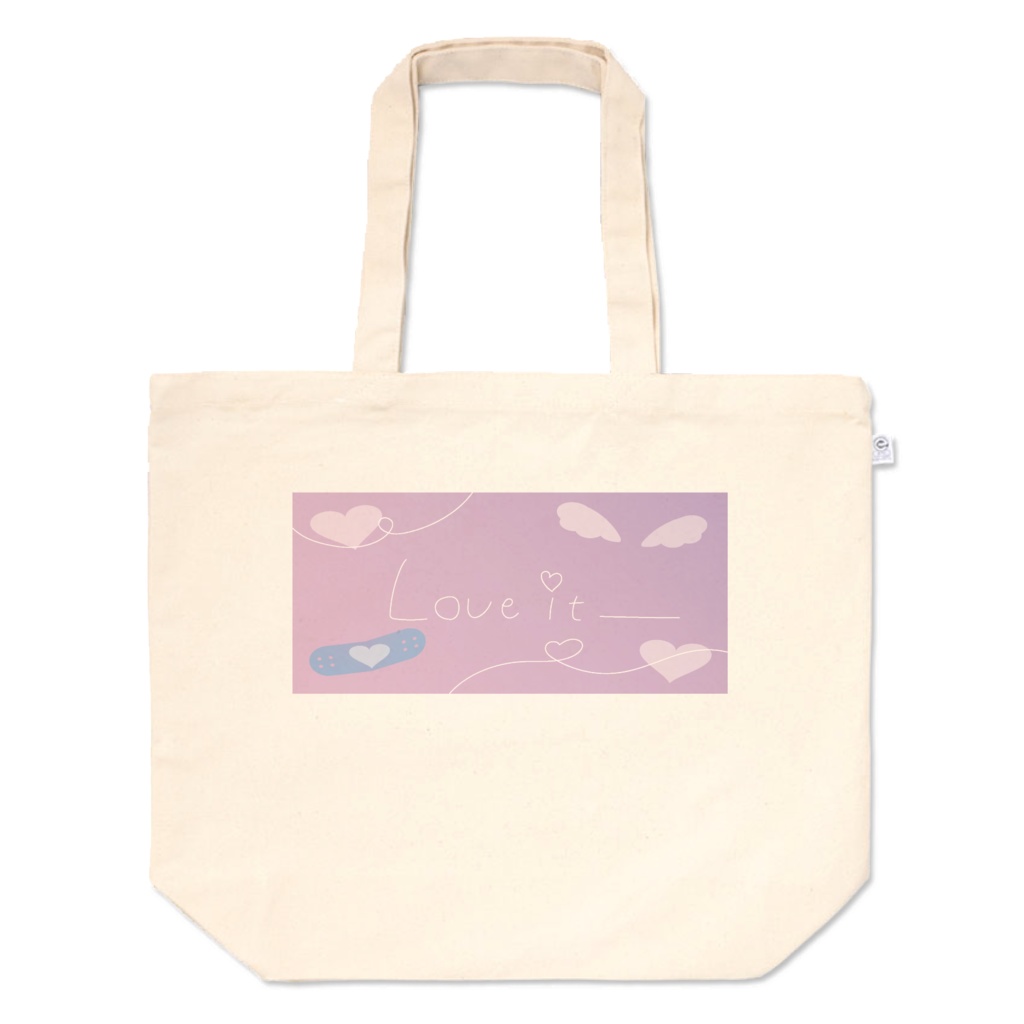 LOVE IT　トートバッグ