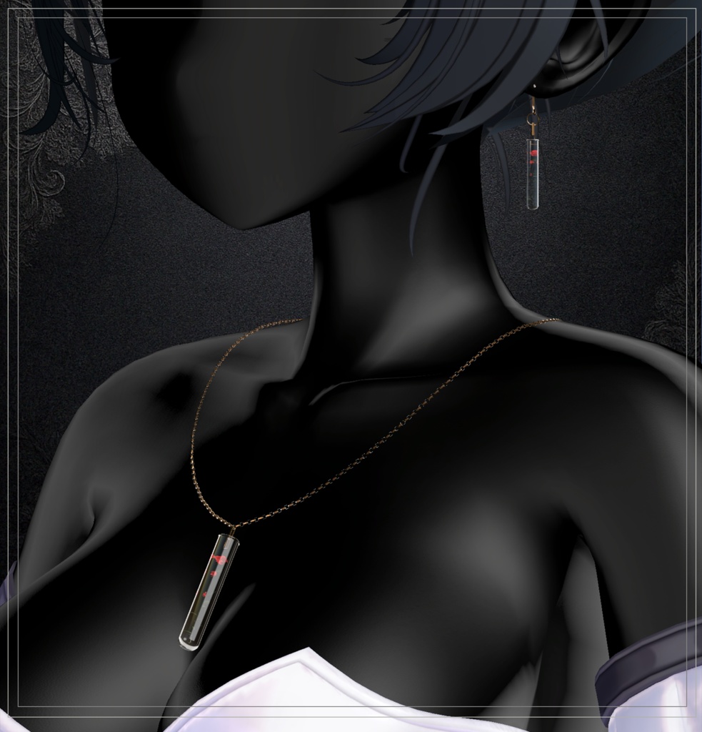 ✿ Herbaria - ハーバリウム ネックレス&イヤリング ✿