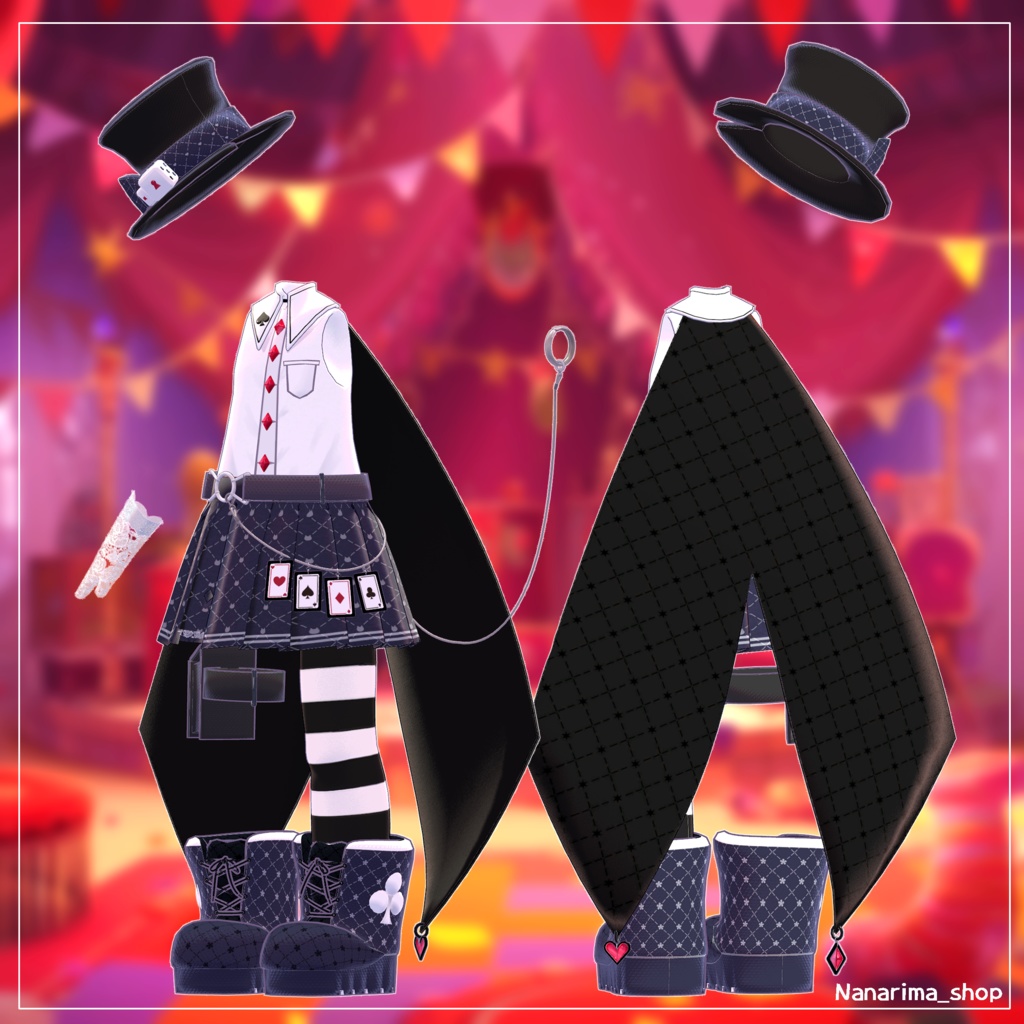 【まめふれんず対応衣装】リトルトリックスター -Little Trick Star-(ギミック付)