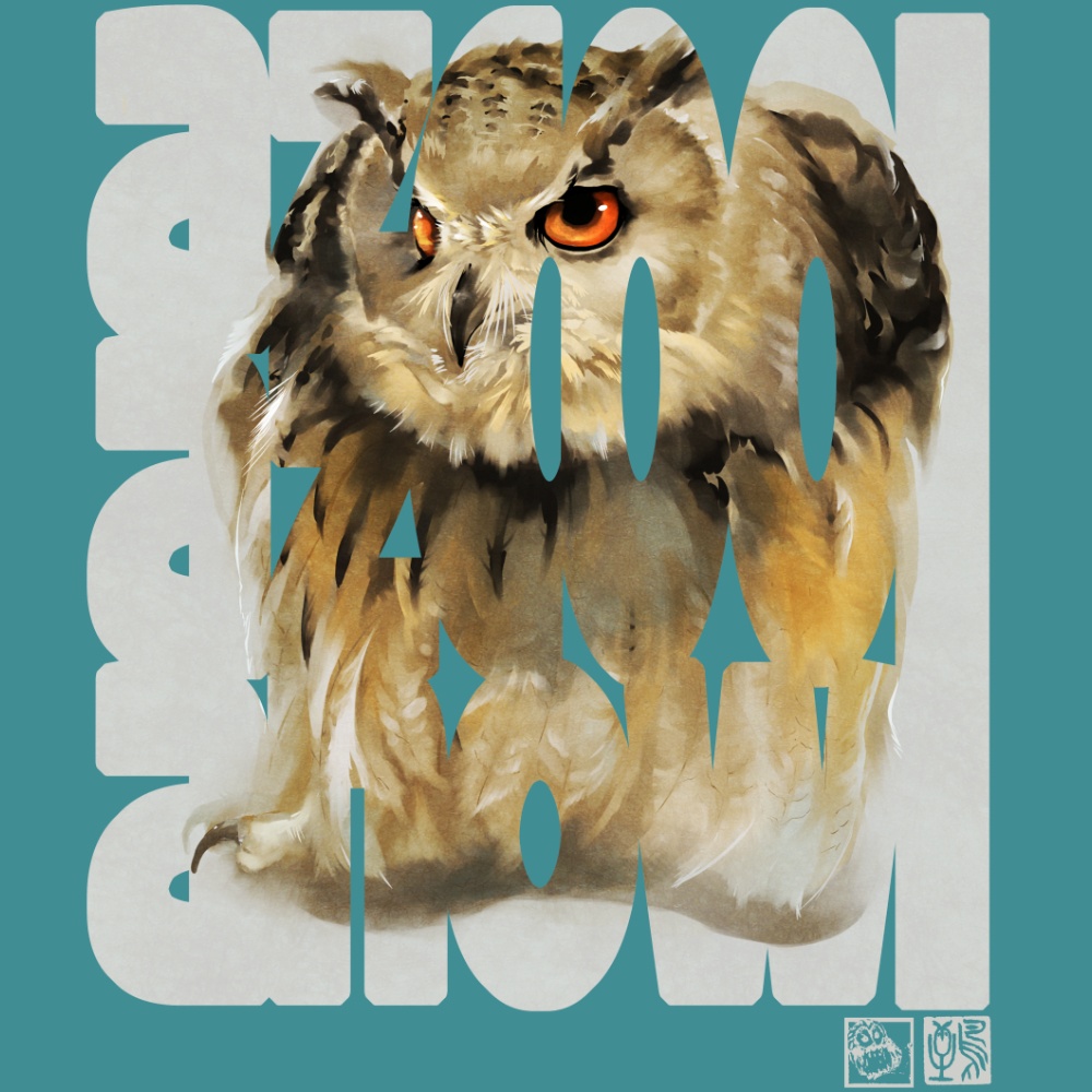 as cool as an owl(デニム)