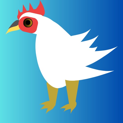 ニワトリのロゴ