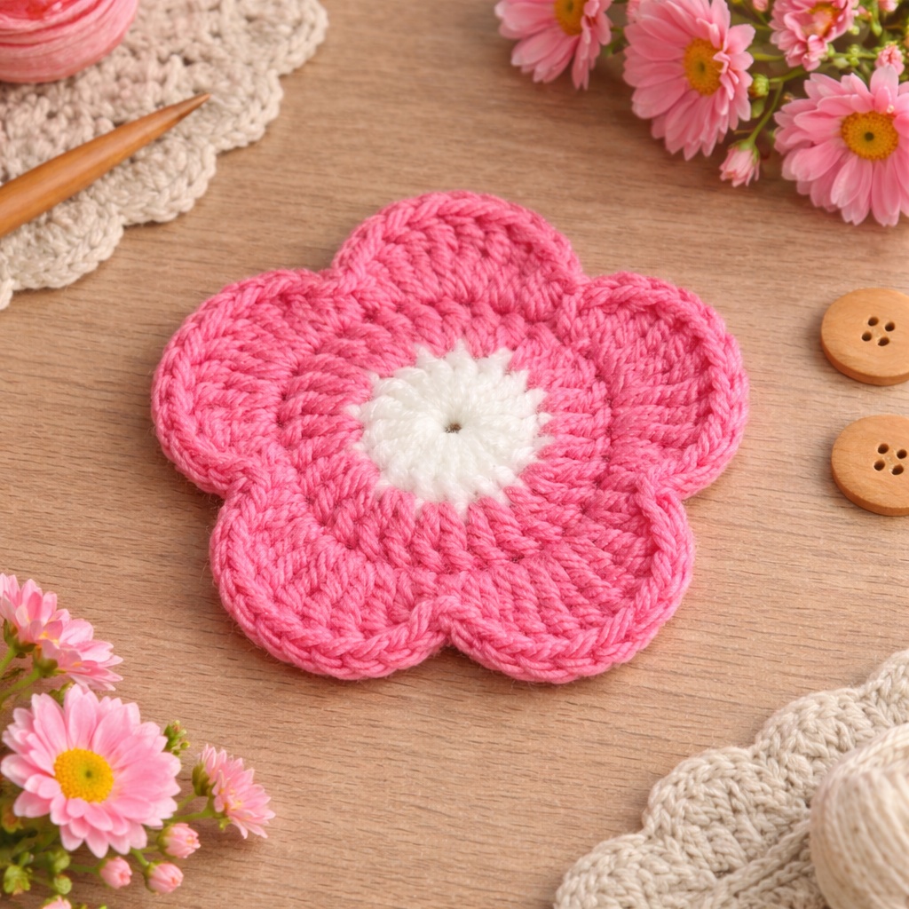 コースター(ピンク)