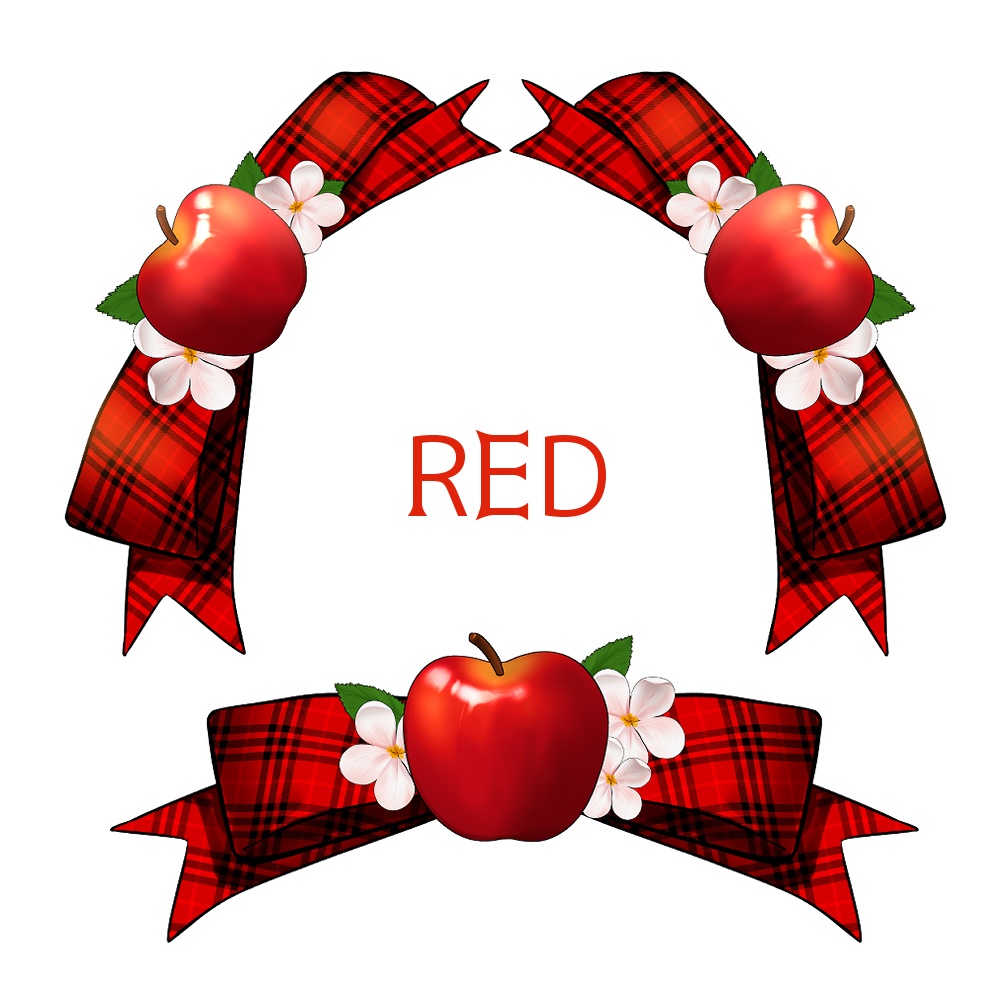 Live2d/揺れるりんごのリボン【Vtuber向け】