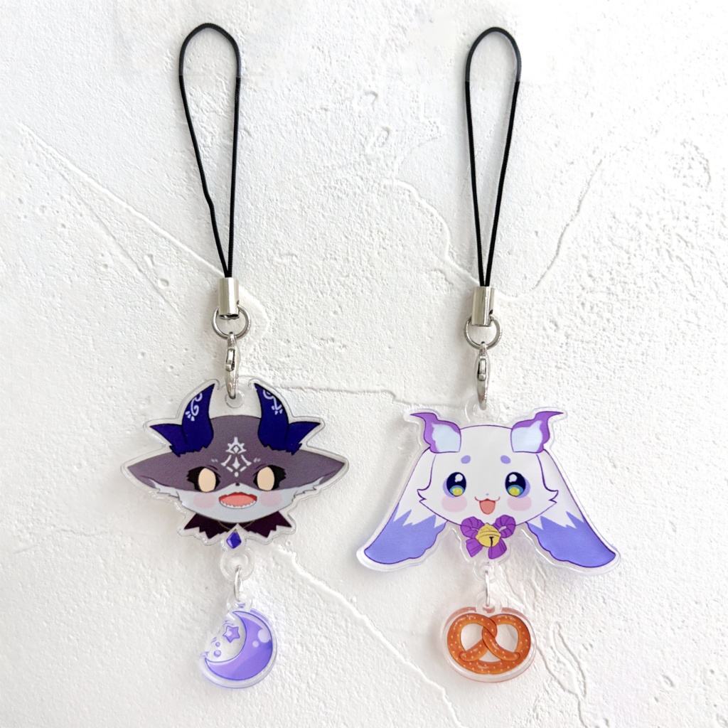 でびるん ゆらゆらアクキー/2個セット にじさんじ【にじそうさく11通販】✦非公式✦