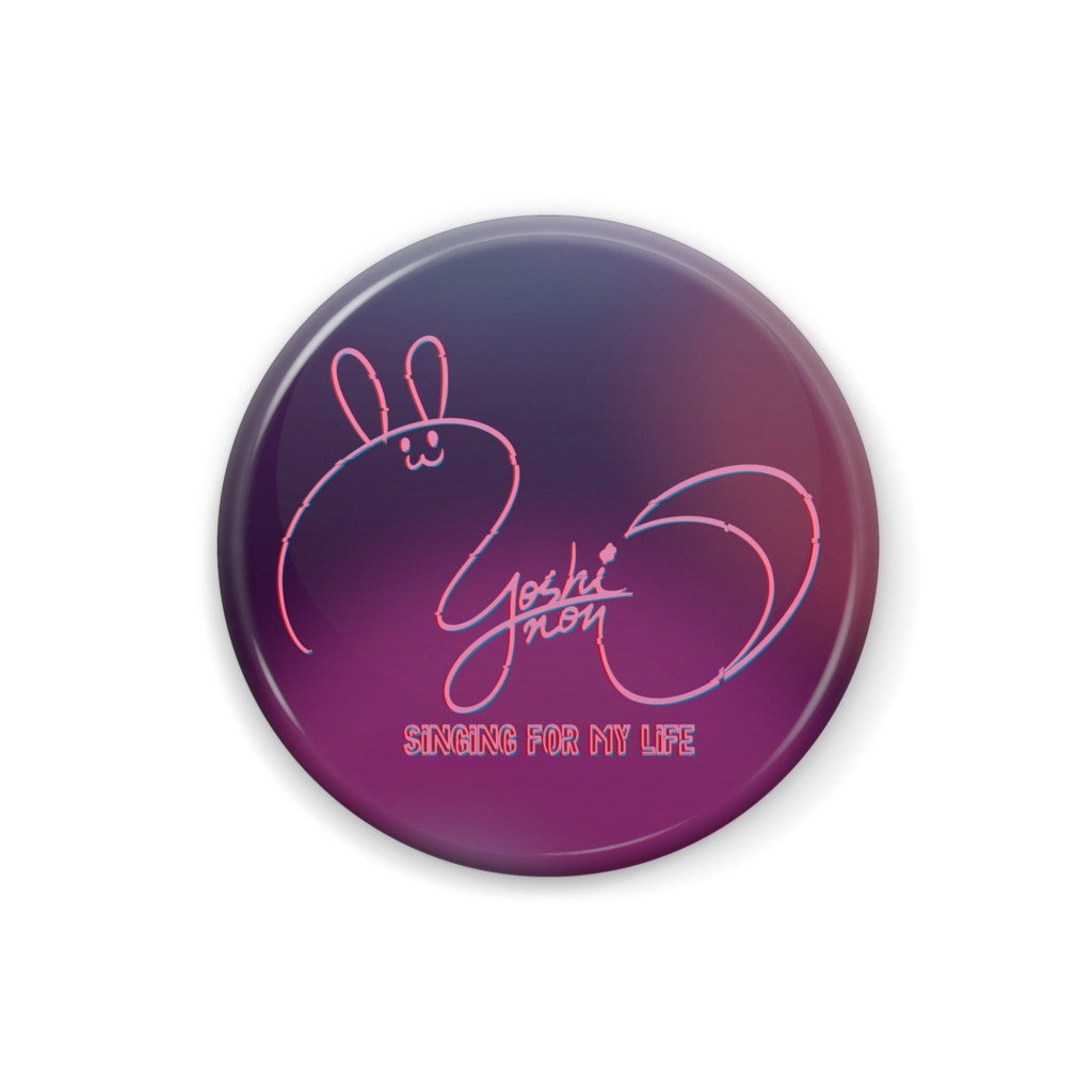 夜氏音3周年記念缶バッジ(全2種)