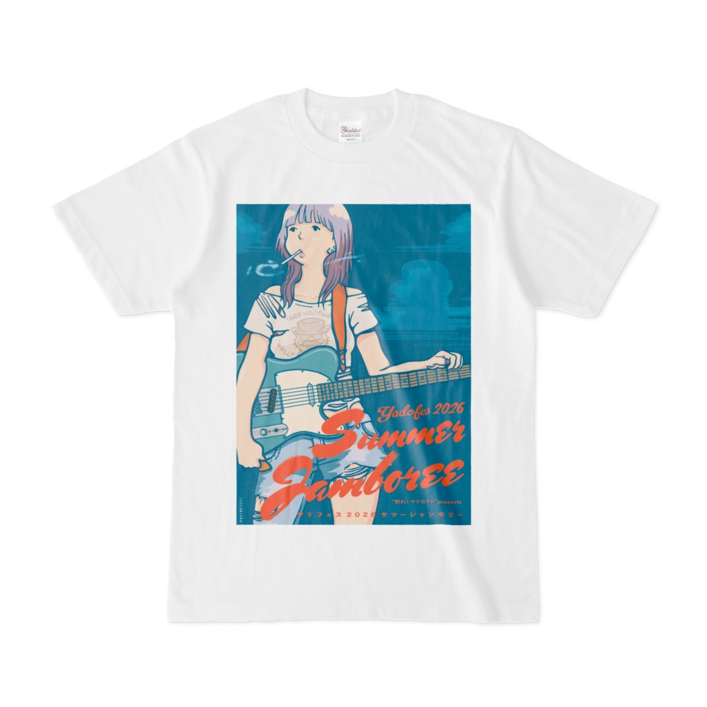 ［スタンダードTシャツ］『YADOFES 2026 Summer JAMBOREE』スクエアイラスト