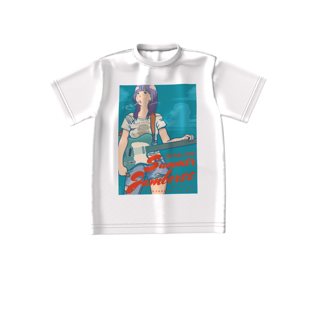 ［ビッグシルエットTシャツ］『YADOFES 2026 Summer JAMBOREE』スクエアイラスト