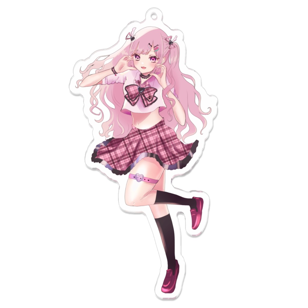 【藍沢みおん1周年記念】アクリルキーホルダー