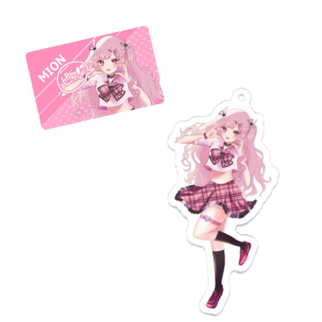 アクリルキーホルダー＆ICステッカーセット