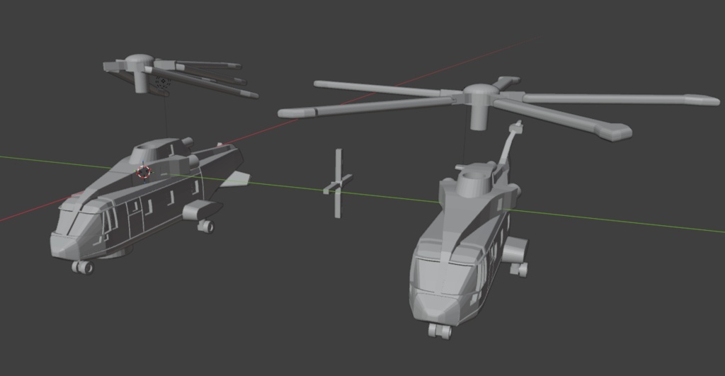[STLデータ販売]　1/700　AW-101 Merlin HM2