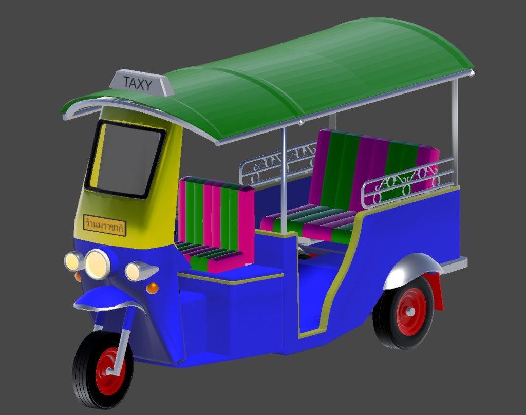 むらさき商店　トゥクトゥク