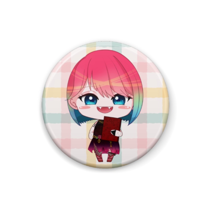 【受注・再販】サティSD缶バッジ44mm（スタンダード）