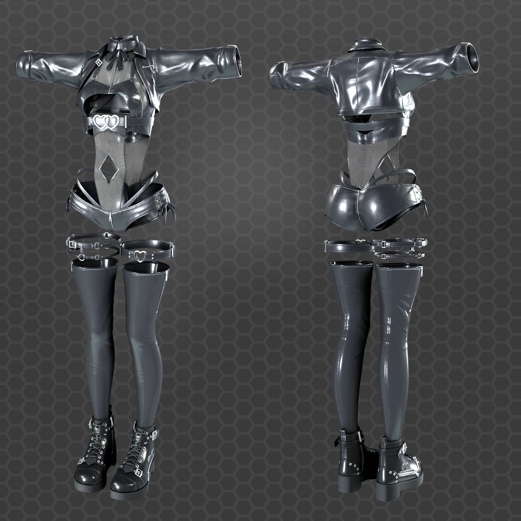 AGGRESIVE HEART【4アバター対応】