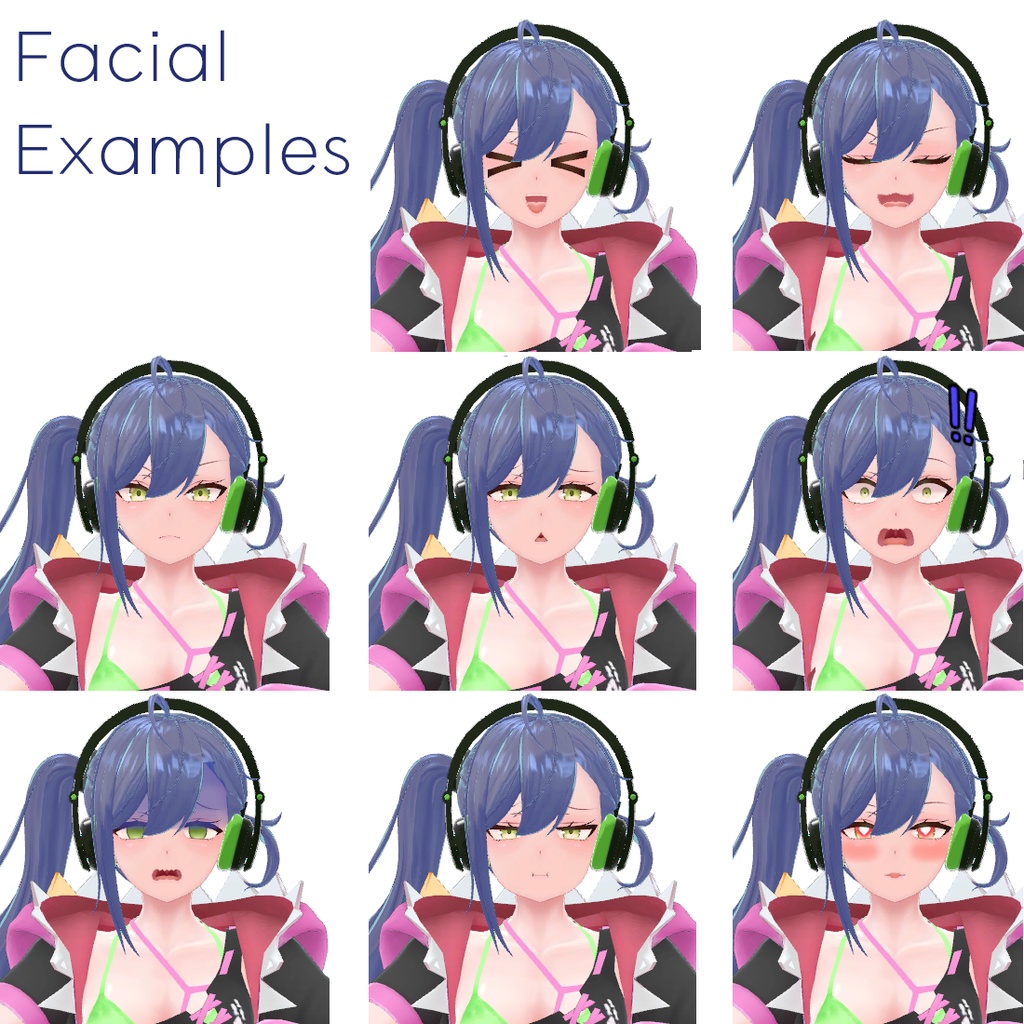 【 シャティ&シャピ (Sharpi & Sharti) 】オリジナル3Dモデル v1.03