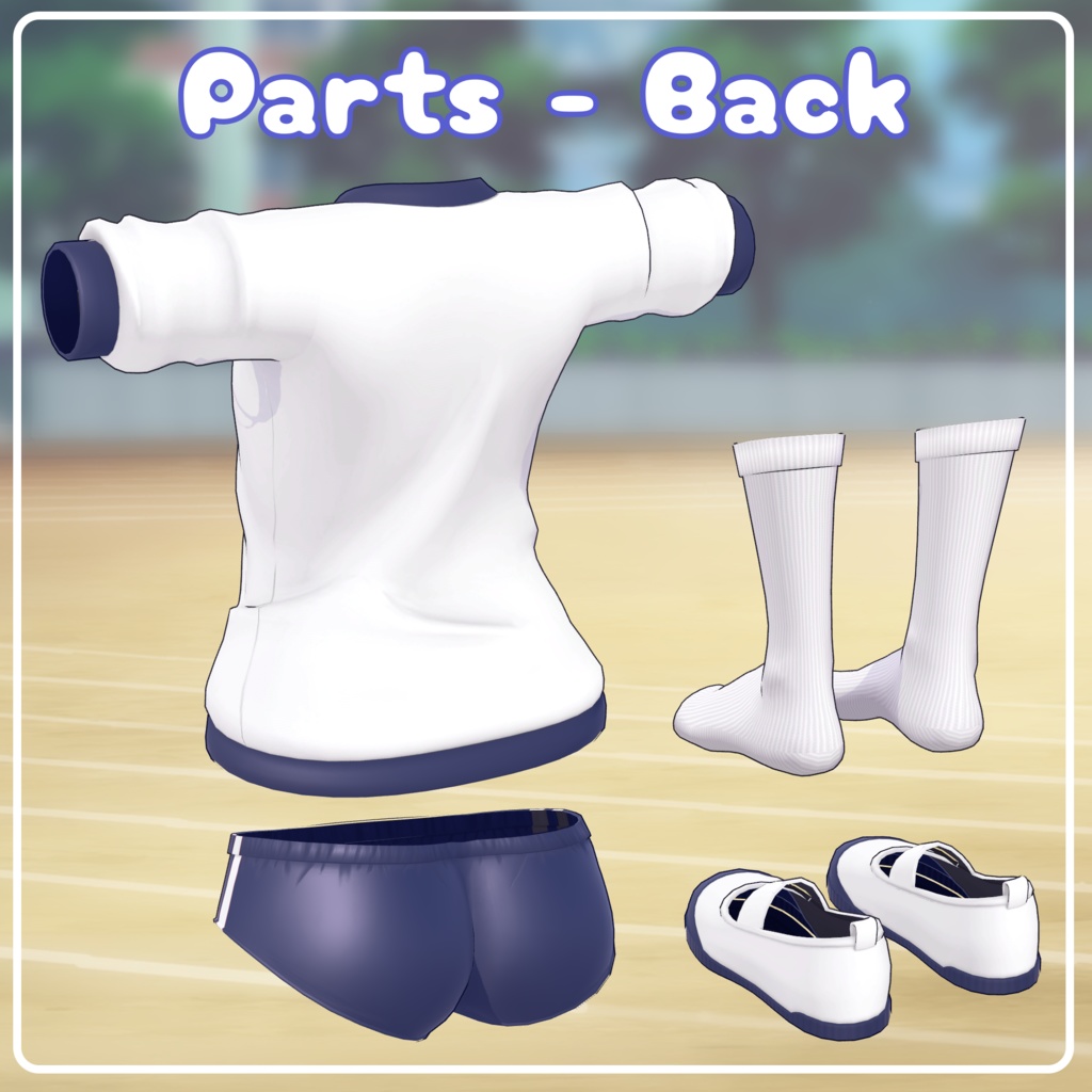 【13アバター対応】体操着ブルマセット  / Buruma Gym Uniform Set