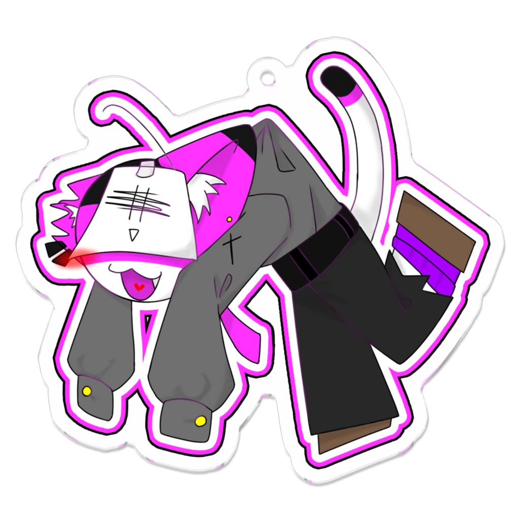 ぶら下げられた！？代理ちゃんアクキー‼️