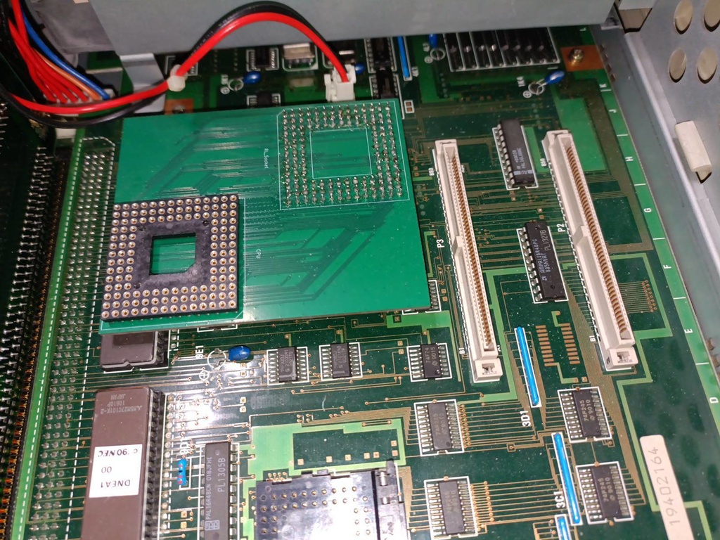 PC-98RL用 CPU向き変換基板