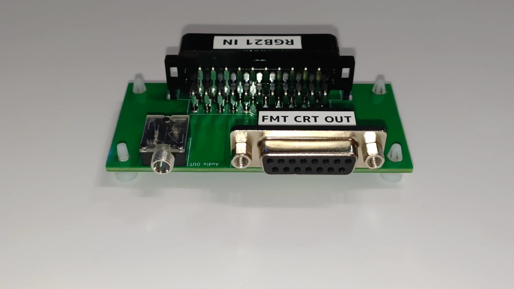 RGB21 → FM TOWNS CRT 直結変換基板